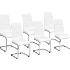 Chaises blanches de salle à manger*IDMarket Outlet