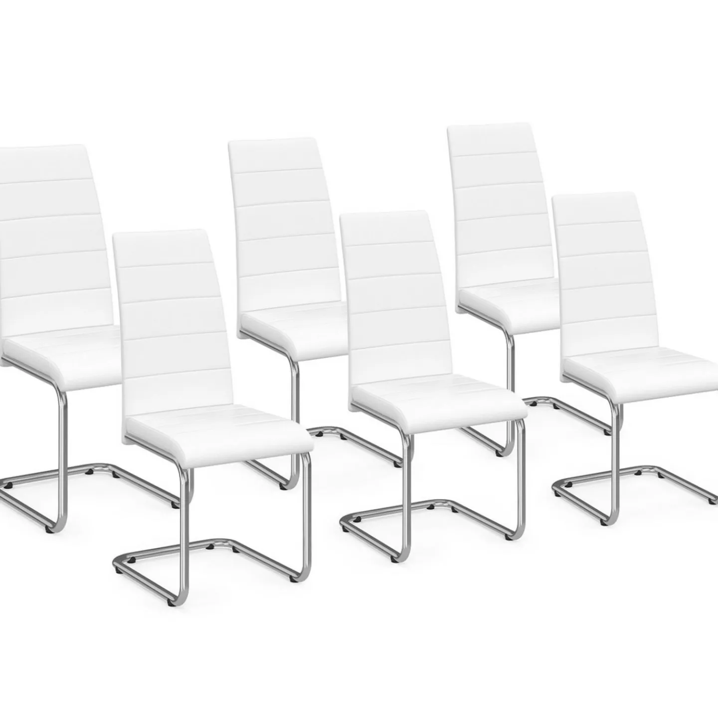 Chaises blanches de salle à manger*IDMarket Outlet