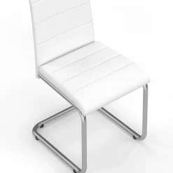 Chaises blanches de salle à manger*IDMarket Outlet