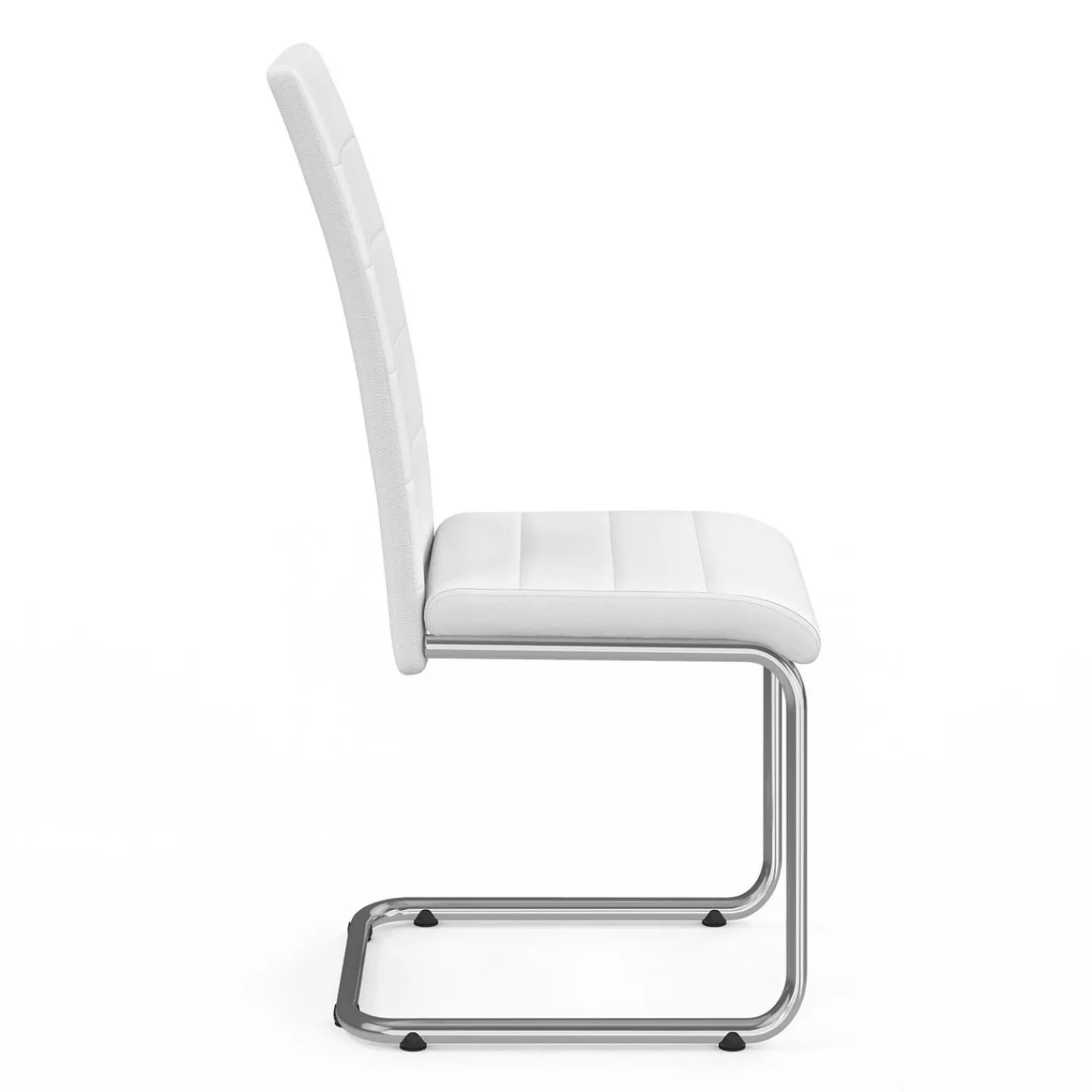 Chaises blanches design pour salle à manger MIA*IDMarket Hot