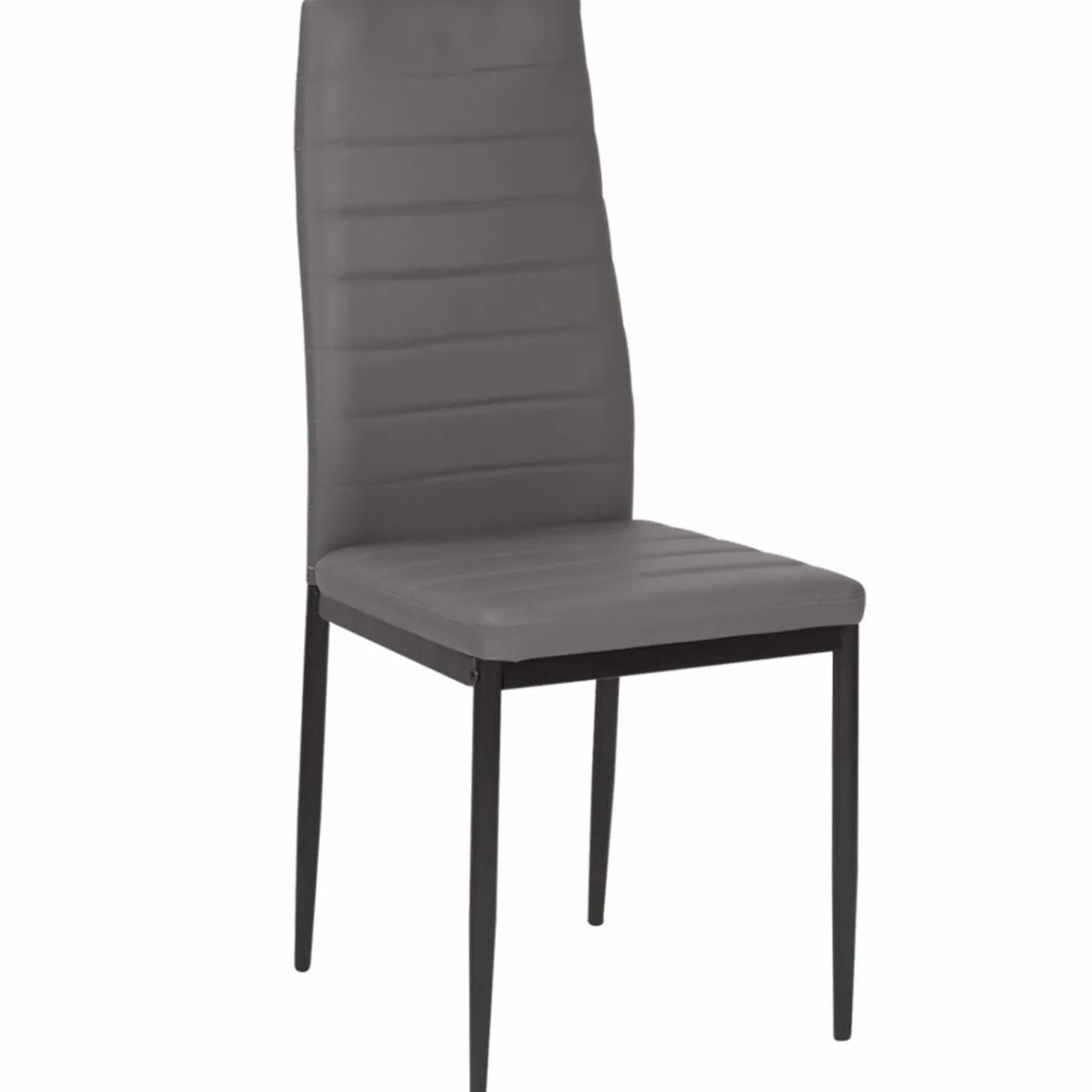 Chaises de salle à manger grises ROMANE*IDMarket