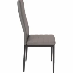 Chaises de salle à manger grises ROMANE*IDMarket