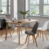 Chaises scandinaves 4 couleurs : gris foncé, gris clair, noir et blanc*IDMarket Online