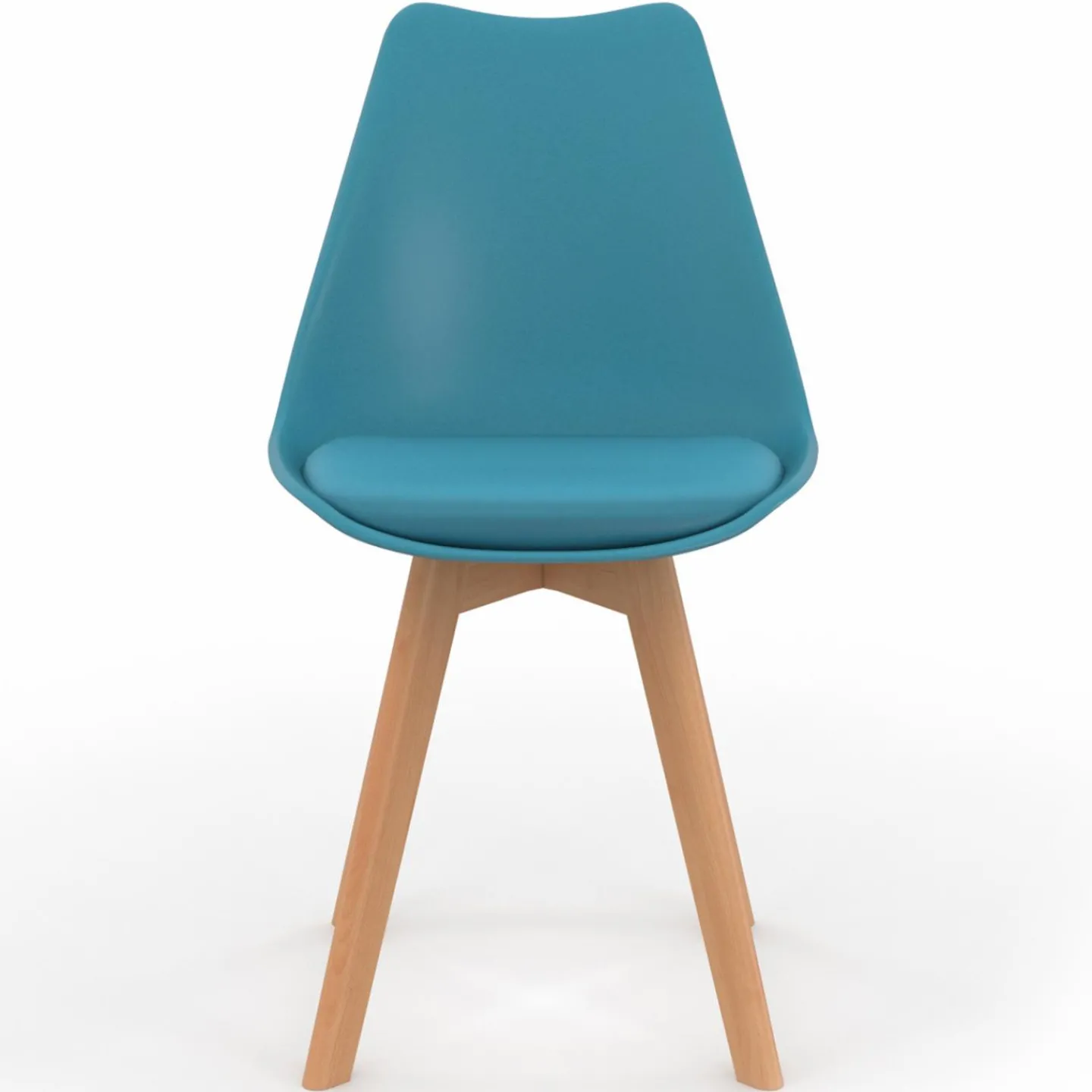Chaises scandinaves 4 couleurs : pastel rose, blanc, gris clair et bleu*IDMarket Best