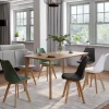Chaises scandinaves mix color vertes, grises et blanches*IDMarket Best