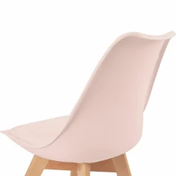 Chaises scandinaves mix color rose, blanc, gris, bleu*IDMarket Best