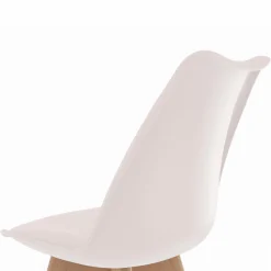 Chaises scandinaves rose pastel, gris, blanc avec coussin*IDMarket Hot