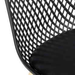 Chaises terracotta et beige*IDMarket Outlet