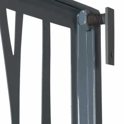 Claustra extérieur métal gris design 150 x 50 cm*IDMarket Clearance