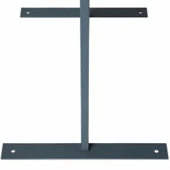 Claustra extérieur métal gris motif floral*IDMarket Hot