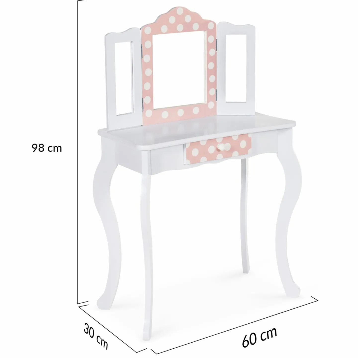 Coiffeuse enfant avec tiroirs*IDMarket Sale