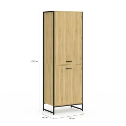 Colonne cuisine industrielle 2 portes*IDMarket Clearance