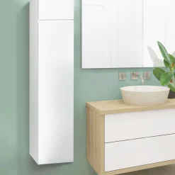 Colonne de rangement suspendue blanche*IDMarket Sale