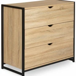 Commode industrielle 3 tiroirs*IDMarket Sale