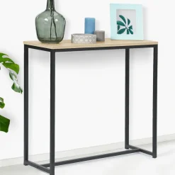 Console industrielle bois et métal*IDMarket Clearance