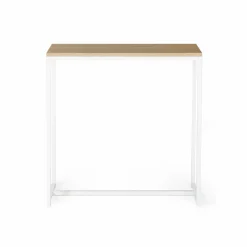 Console industrielle bois et métal blanc*IDMarket Clearance
