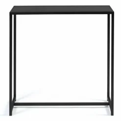 Console métal noir style industriel 80 cm*IDMarket Discount