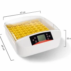 Couveuse professionnelle automatique 56 œufs avec incubateur*IDMarket New