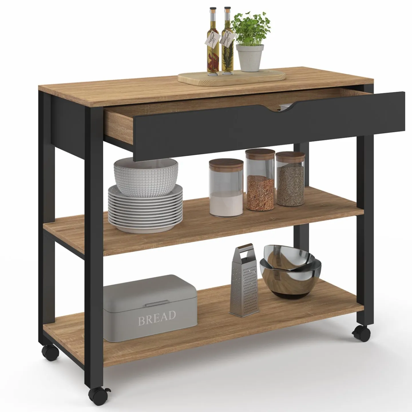 Desserte de cuisine XXL L.100 CM*IDMarket Hot