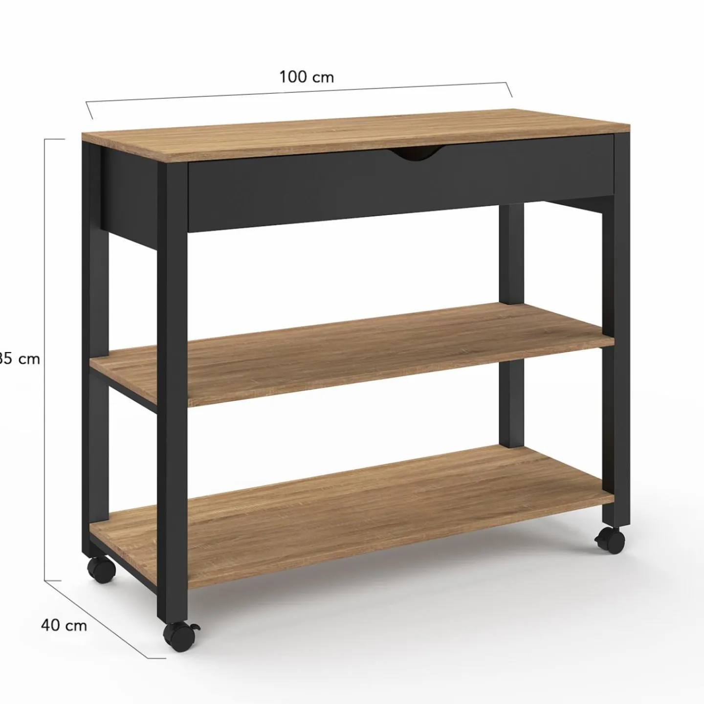 Desserte de cuisine XXL L.100 CM*IDMarket Hot