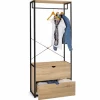 Dressing industriel 2 tiroirs 80 cm*IDMarket Hot