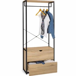 Dressing industriel 2 tiroirs 80 cm*IDMarket Hot