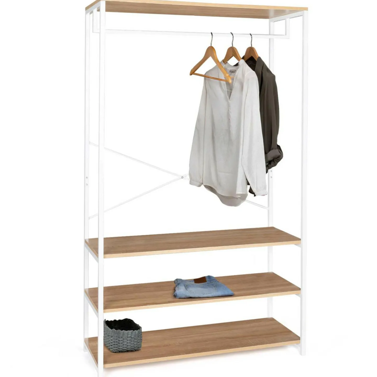Dressing industriel blanc 100 cm*IDMarket Online