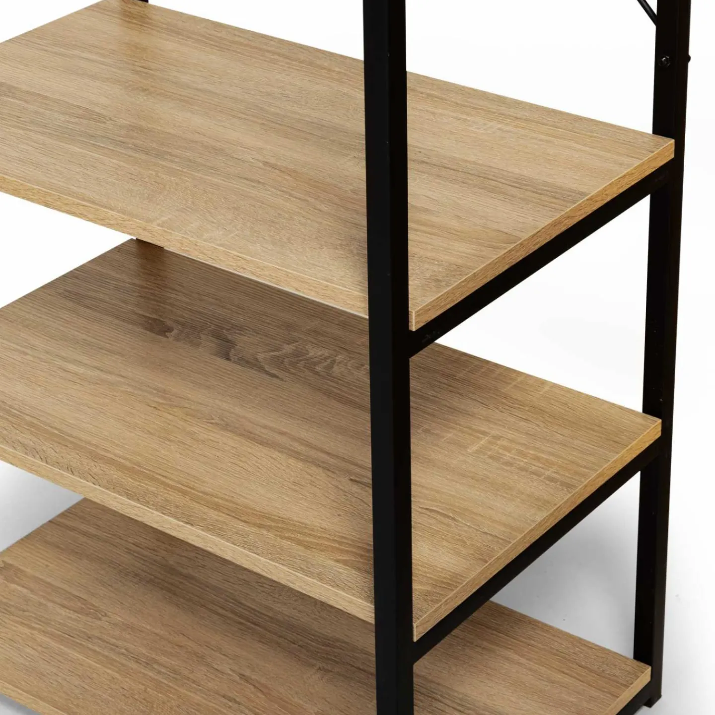 Dressing ouvert industriel 167 cm double penderie*IDMarket