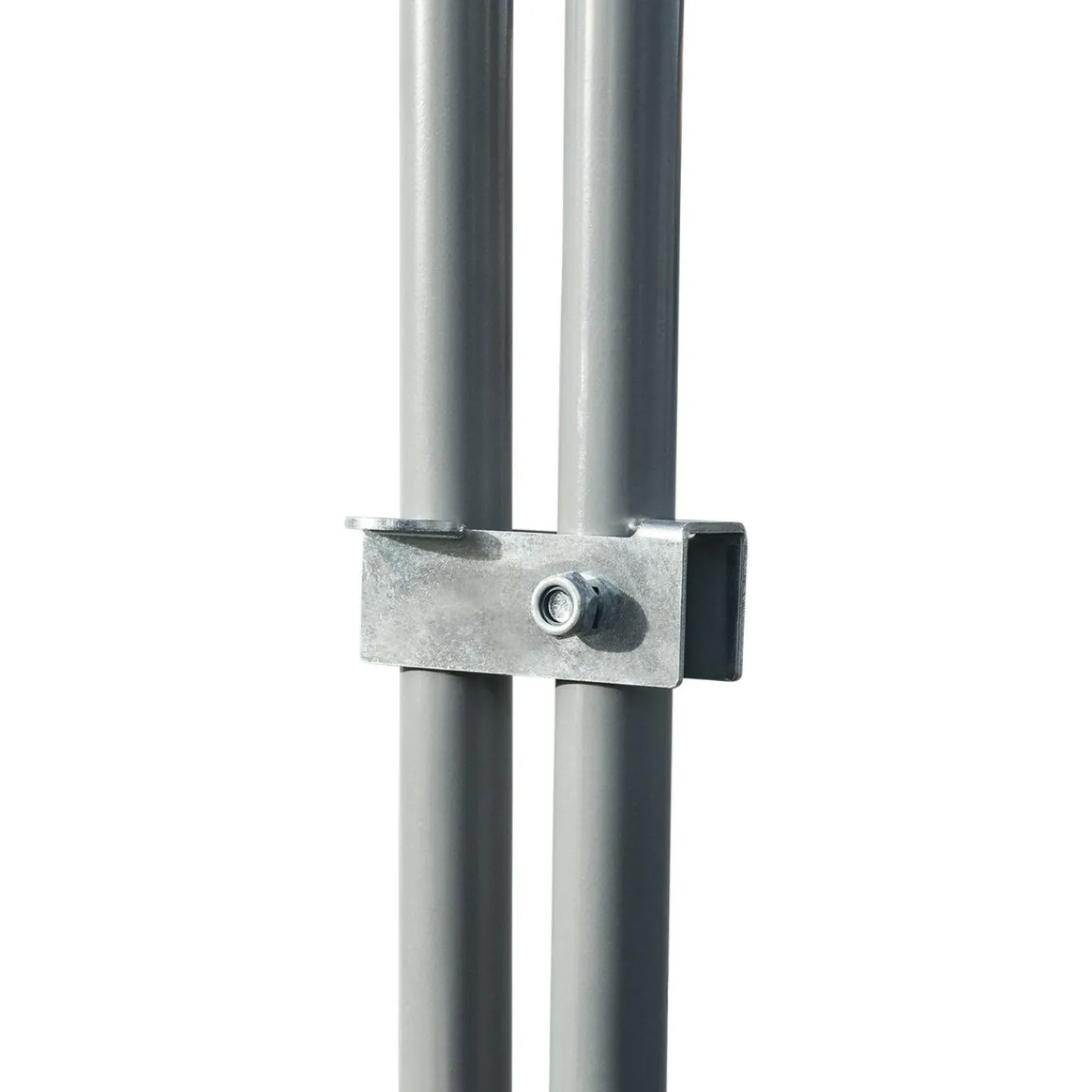 Enclos poulailler 12 m² en acier galvanisé avec perchoir*IDMarket Hot