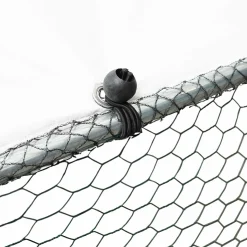 Enclos poules 6 m2 parc grillagé 3x2m acier galvanisé*IDMarket Hot