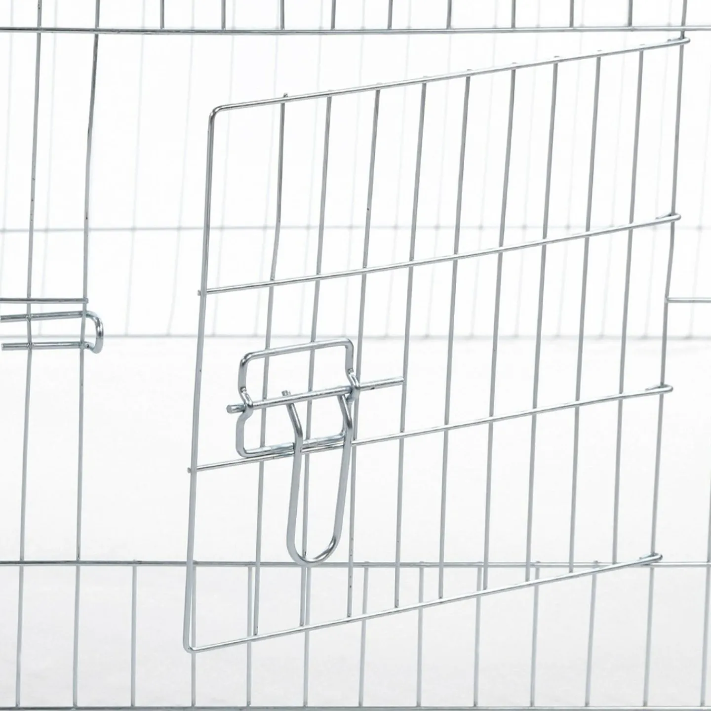 Enclos pour lapin extérieur grillagé 1,35 m2*IDMarket