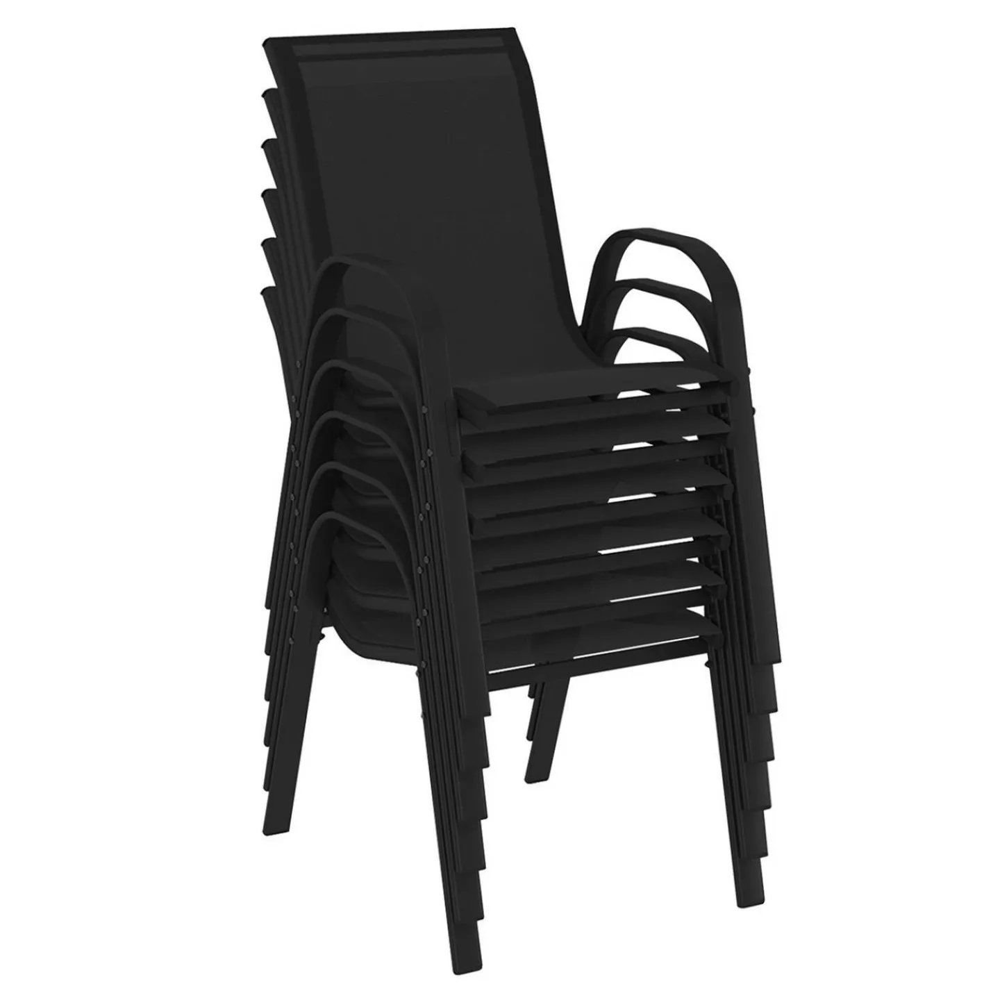 Ensemble table et chaises salon de jardin 6 personnes*IDMarket Online