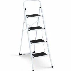 Escabeau 4 marches pliable*IDMarket Online