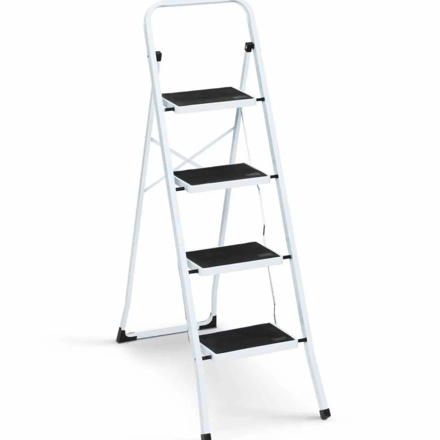 Escabeau 4 marches pliable*IDMarket Online