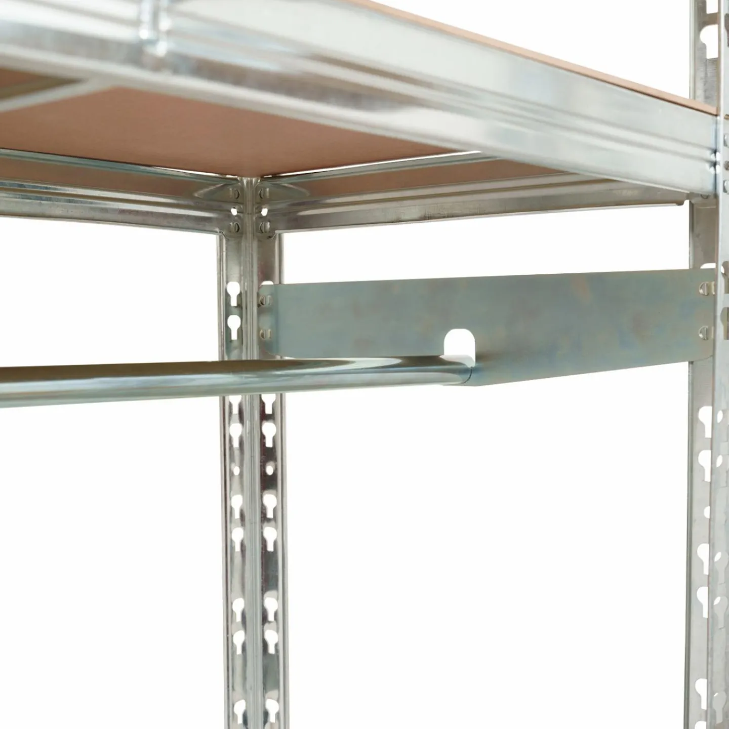 Etagère charge lourde 8 plateaux avec vestiaire*IDMarket Outlet