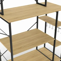 Etagère de cuisine support micro ondes*IDMarket Best