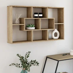 Etagère murale effet bois*IDMarket Sale