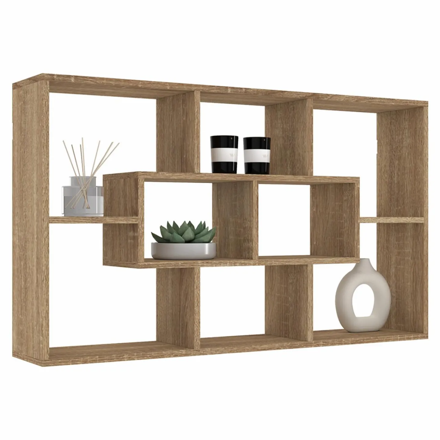 Etagère murale effet bois*IDMarket Sale