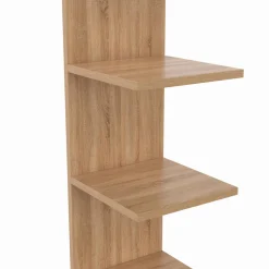 Etagère murale suspendue façon hêtre 190 cm*IDMarket