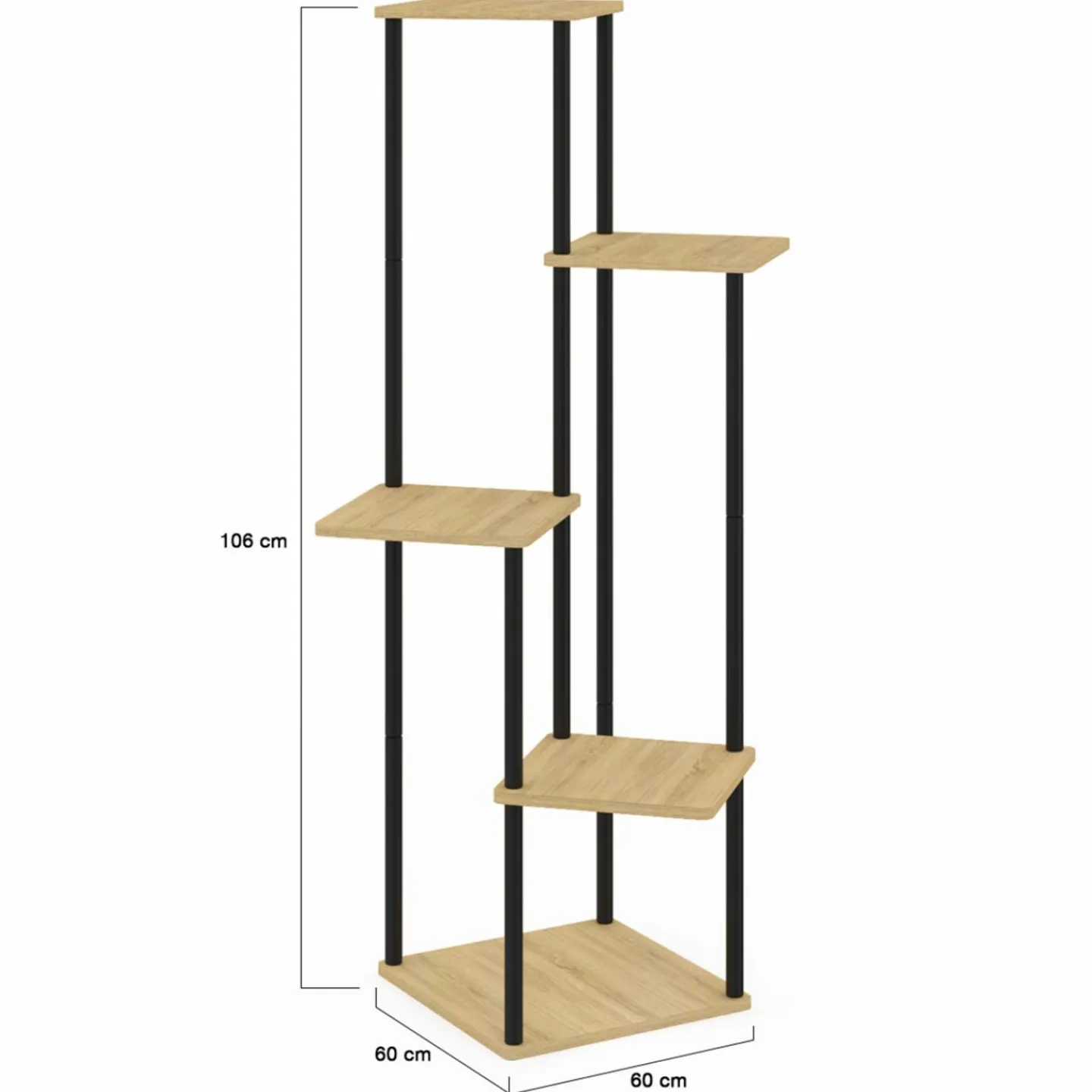 Etagère porte plante design industriel*IDMarket New