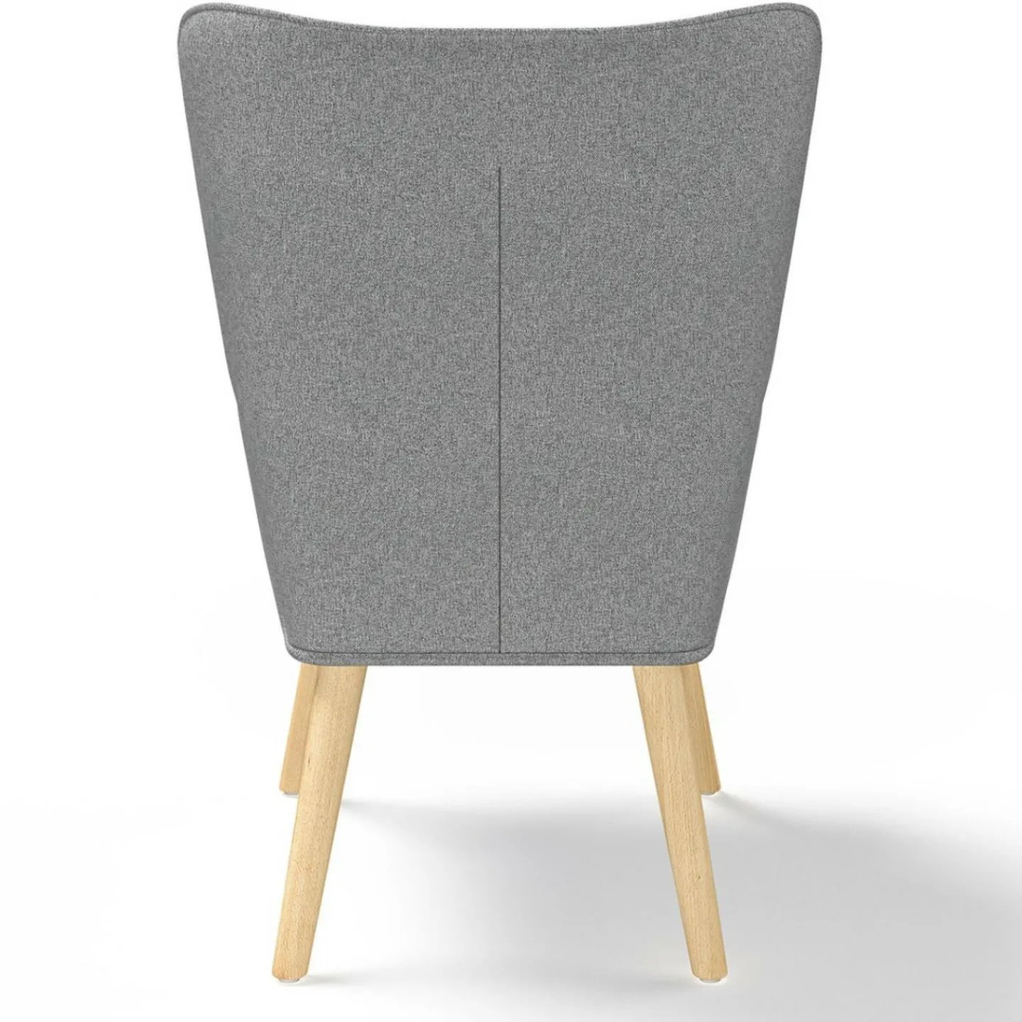 Fauteuil design scandinave gris clair*IDMarket Discount