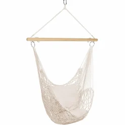 Fauteuil suspendu macramé*IDMarket Outlet