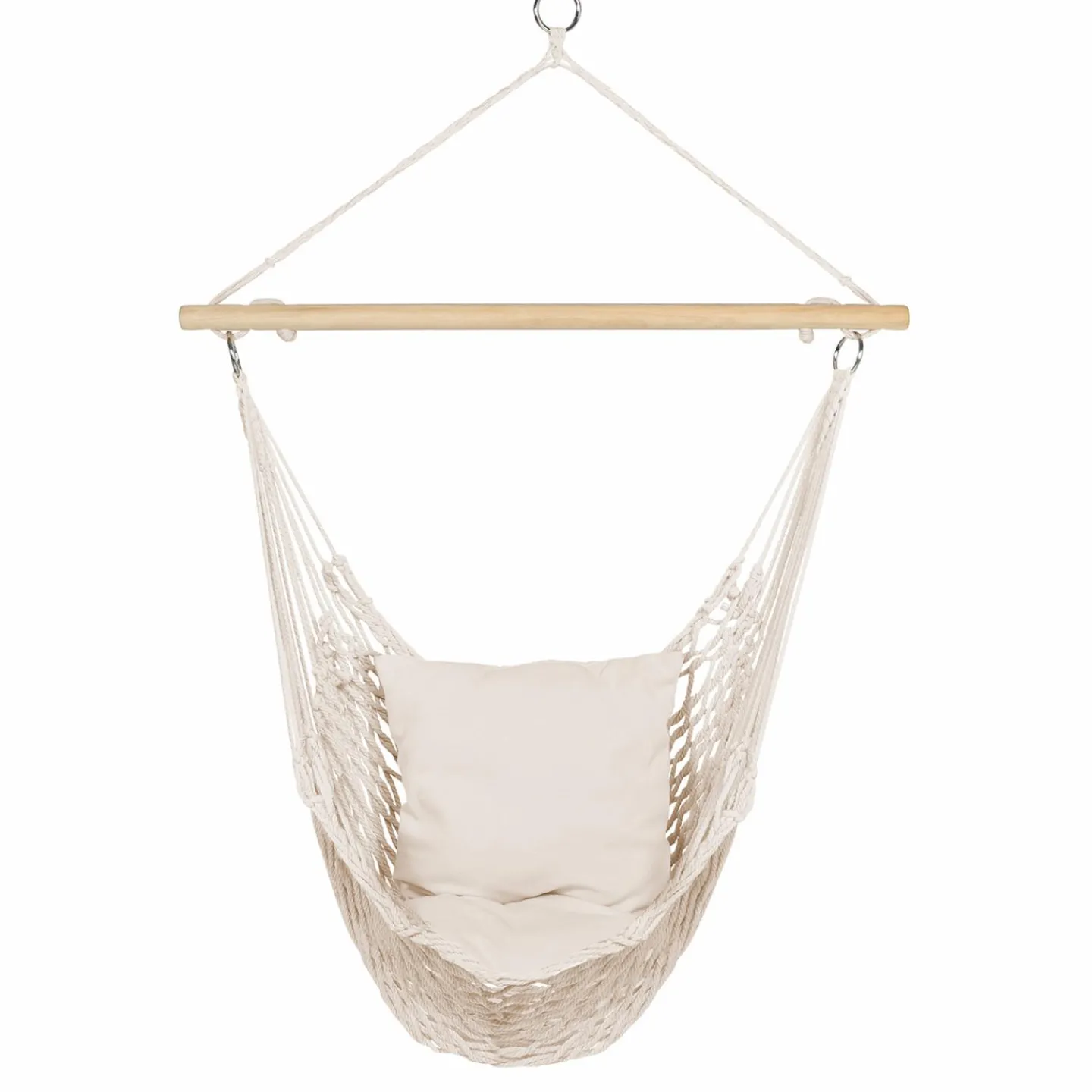 Fauteuil suspendu macramé*IDMarket Outlet