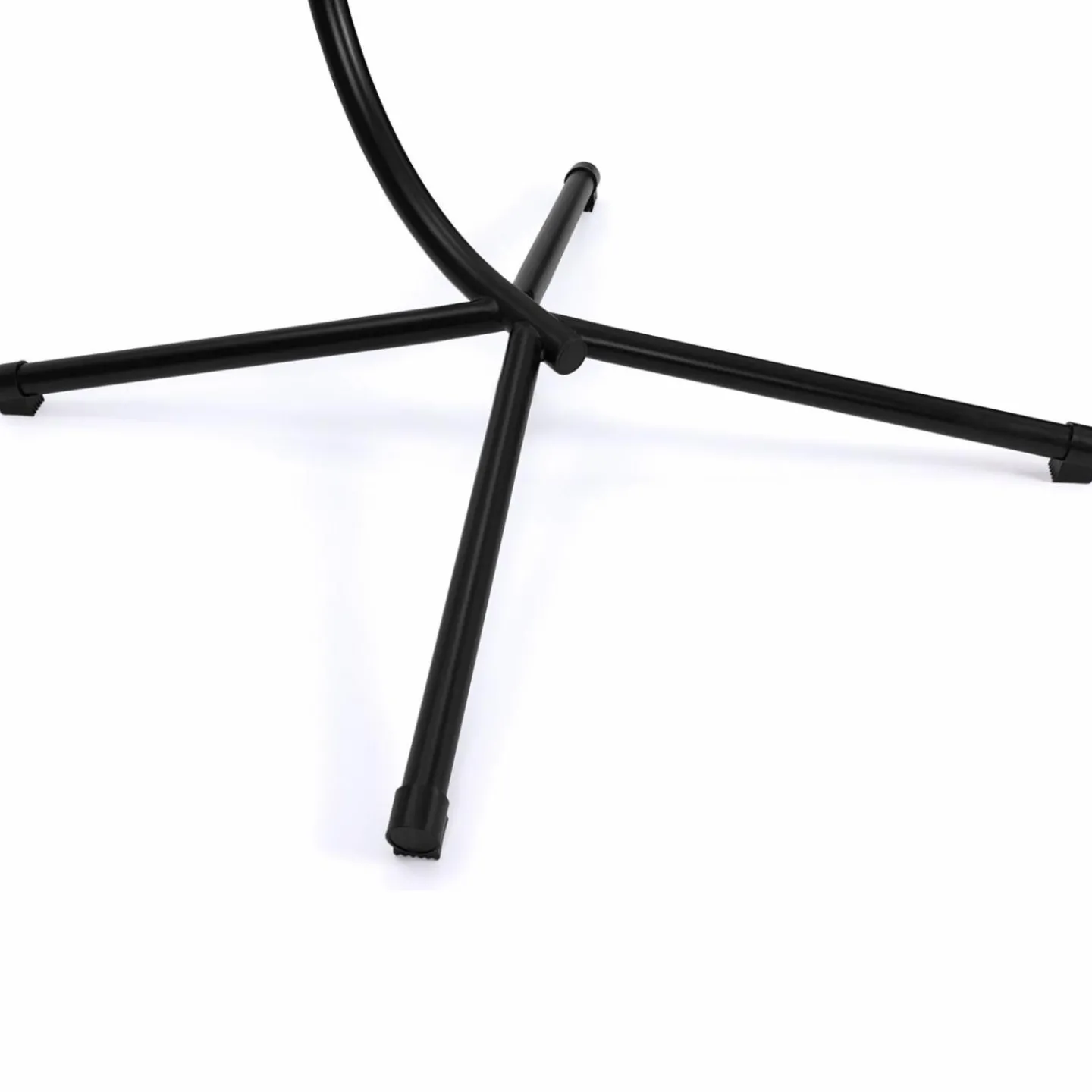 Fauteuil œuf suspendu effet rotin avec coussins gris*IDMarket Online