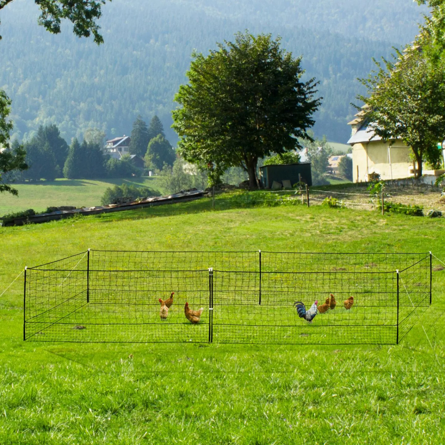 Filet pour poulailler 12 m*IDMarket Hot