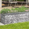 Gabions pour pierre (jardin) 100 x 30 x 30 cm : lot de 2*IDMarket Outlet
