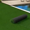 Gazon artificiel 20 mm d’épaisseur 1x10 m pour jardin/balcon*IDMarket New