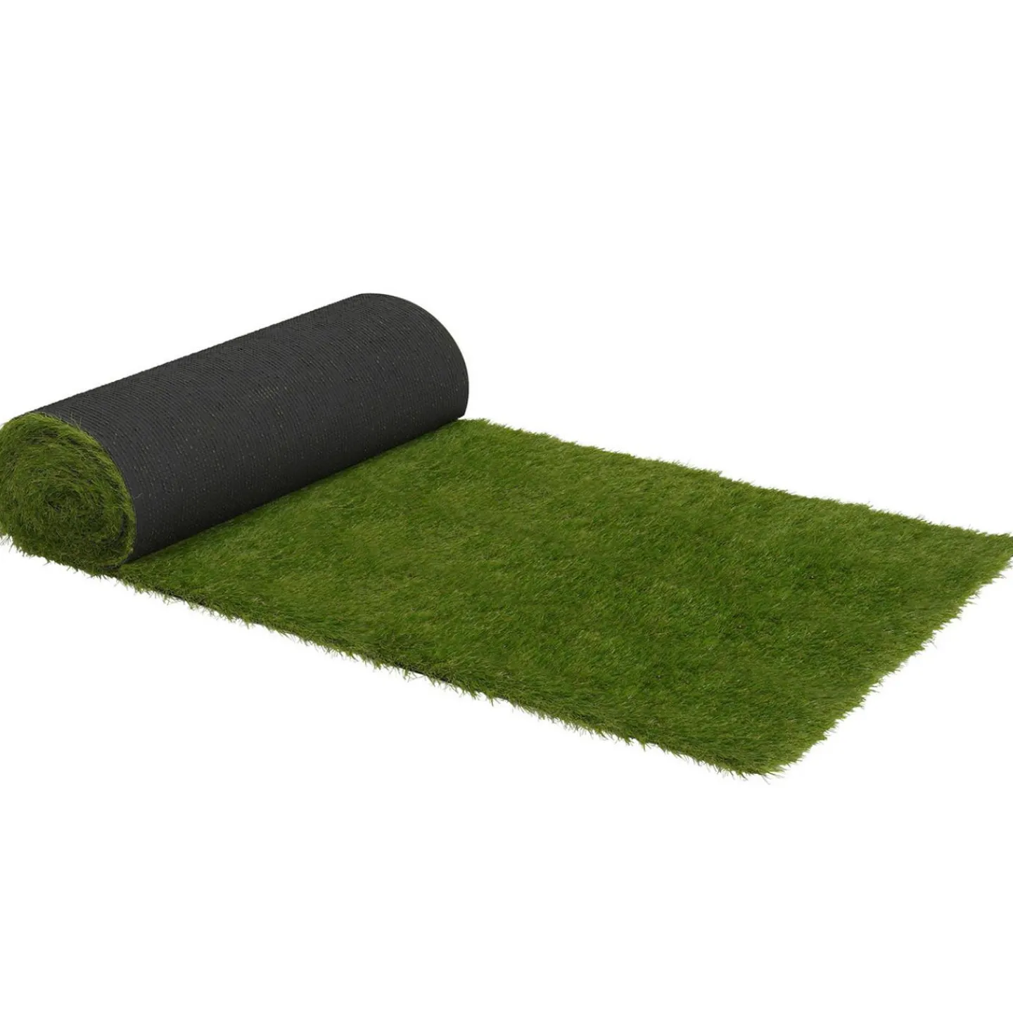Gazon synthétique 40 mm d'épaisseur 1x10 M pour jardin / balcon*IDMarket Hot