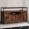 Grand buffet industriel effet bois vieilli*IDMarket Sale
