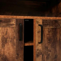 Grand buffet industriel effet bois vieilli*IDMarket Sale